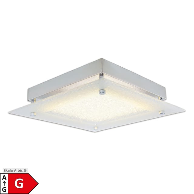 Näve LED-Deckenleuchte Leeds Kristalloptik
