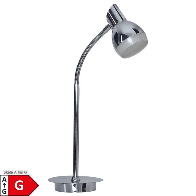Näve LED-Tischleuchte Chromey Chrom