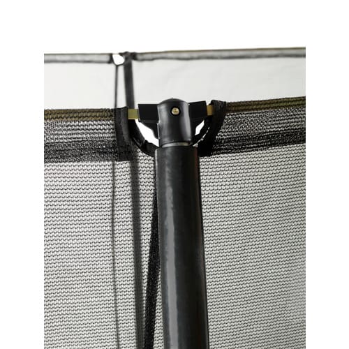 EXIT Silhouette Bodentrampolin D366cm mit Sicherheitsnetz - grün