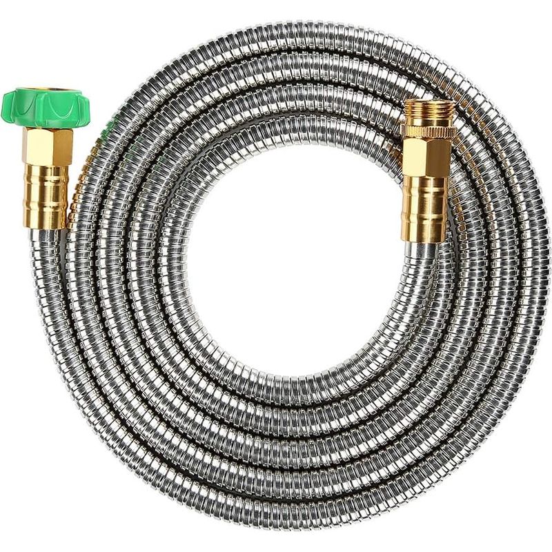 Gartenschlauch Mit Kupferbeschichteter Aluminiumdüse, 8 Fuß, Autowaschanlage