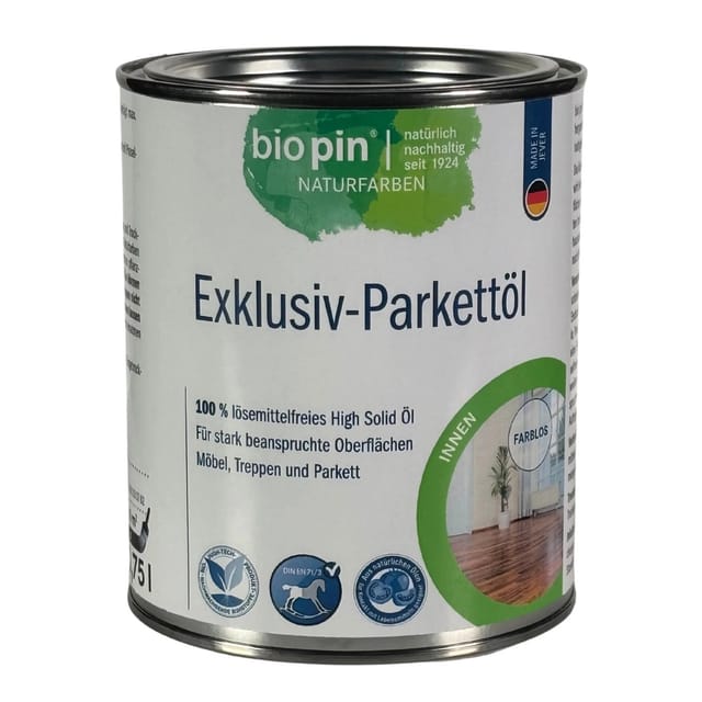 Biopin Exklusiv Parkettöl High-Solid 0,75,