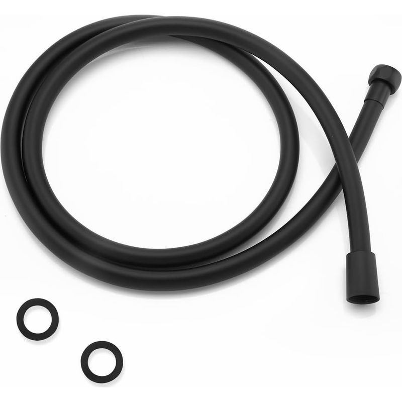 Verstärkter, Platzfester Pvc-duschschlauch, 2 M, Silber, Badezimmer