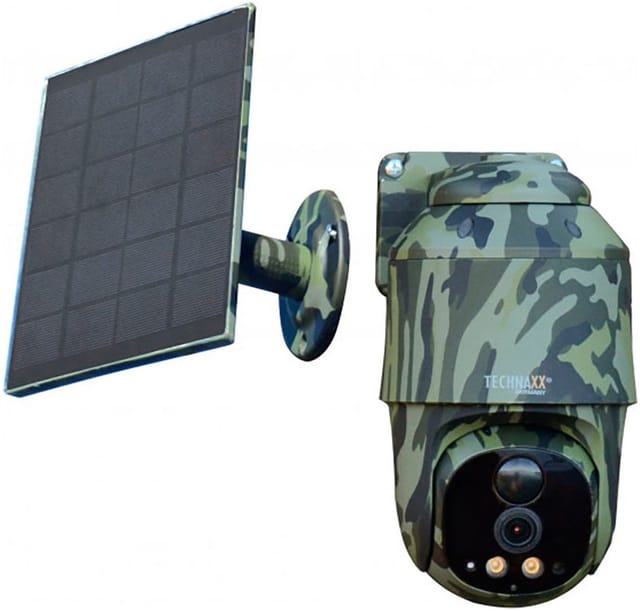 Technaxx Überwachungskamera Dome 4G PT TX-290 mit Solarmodul