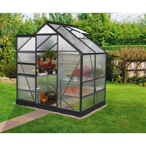 Vitavia Gewächshaus Venus 2500 Schwarz 2,5 m²