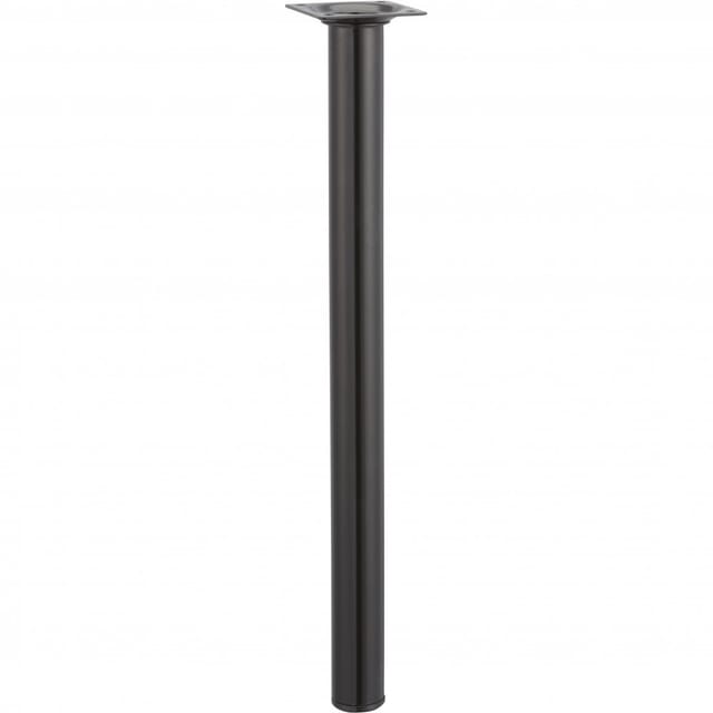 Hettich Tischbein Ø 30 mm x 400 mm Schwarz