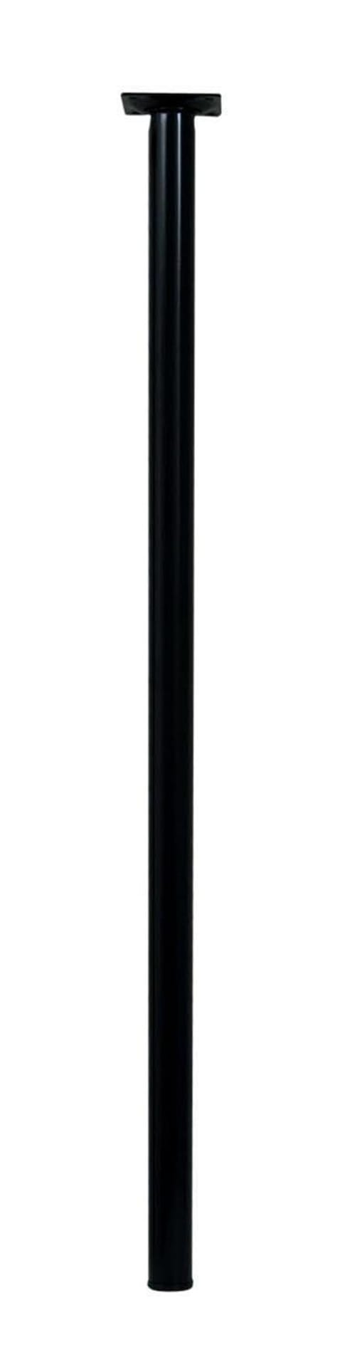 Hettich Tischbein Ø 30 mm x 800 mm Schwarz