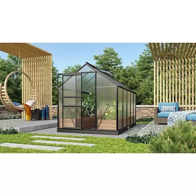 Vitavia Gewächshaus Venus 6200 Schwarz 6,2 m²