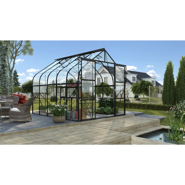 Vitavia Gewächshaus Diana 8300 Schwarz 8,3 m²