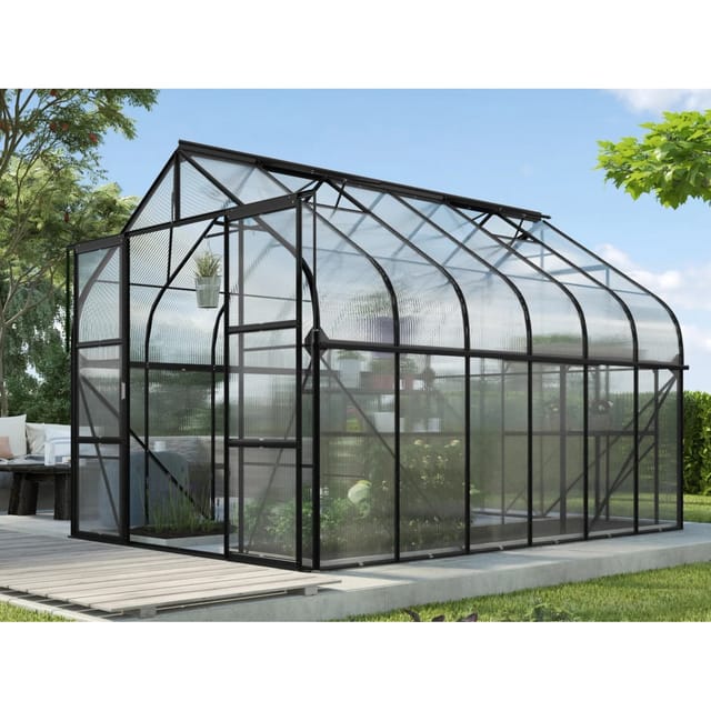Vitavia Gewächshaus Diana 9900 HKP 4 mm Schwarz