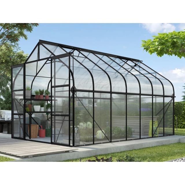 Vitavia Gewächshaus Diana 11500 Schwarz 11,5 m²
