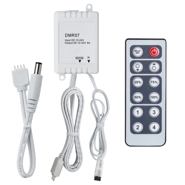 Paulmann YourLED Dimm/Schalt Controller Weiß mit IR-Fernbedienung