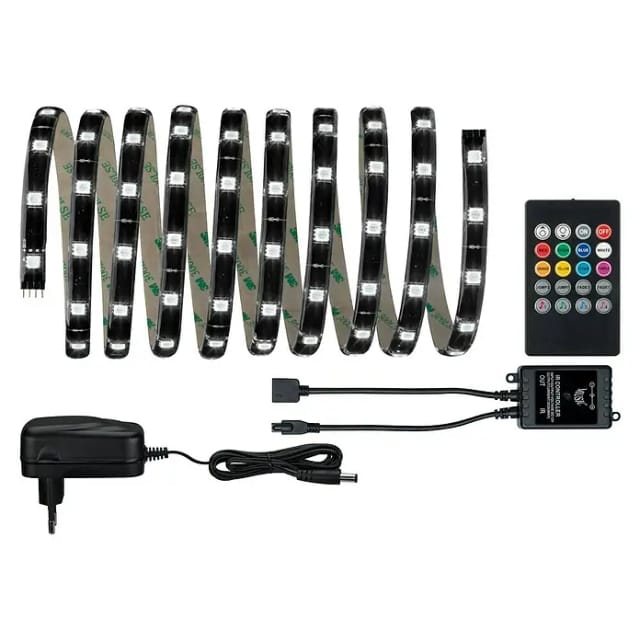 Paulmann YourLED Lights and Sound Komfort-Set RGB für Musikgesteuerten 3 m