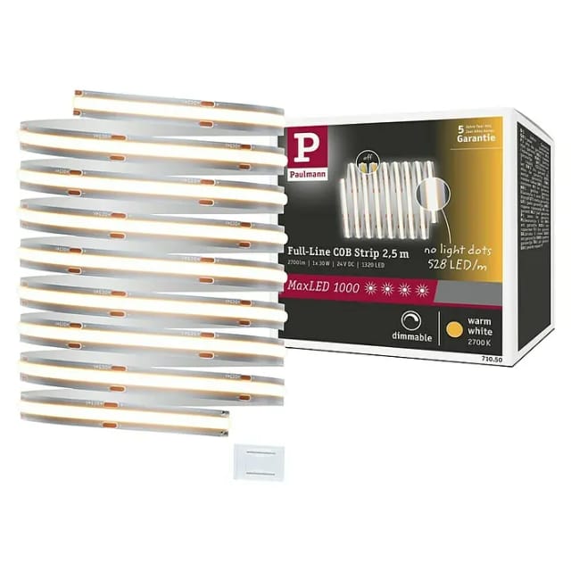 Paulmann MaxLED 1000 LED Strip COB 2,5 m Weiß 30 W