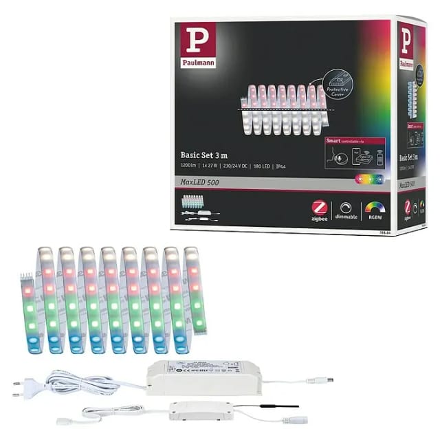 Paulmann MaxLED 500 LED Strip RGBW Smart Home Zigbee beschichtet 3 m