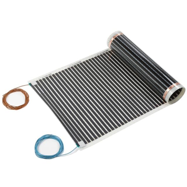 Perobe Elektrische Temperierungsfolie 230 Volt Heizfolie 4,5 m x 0,6 m 2,7 m²