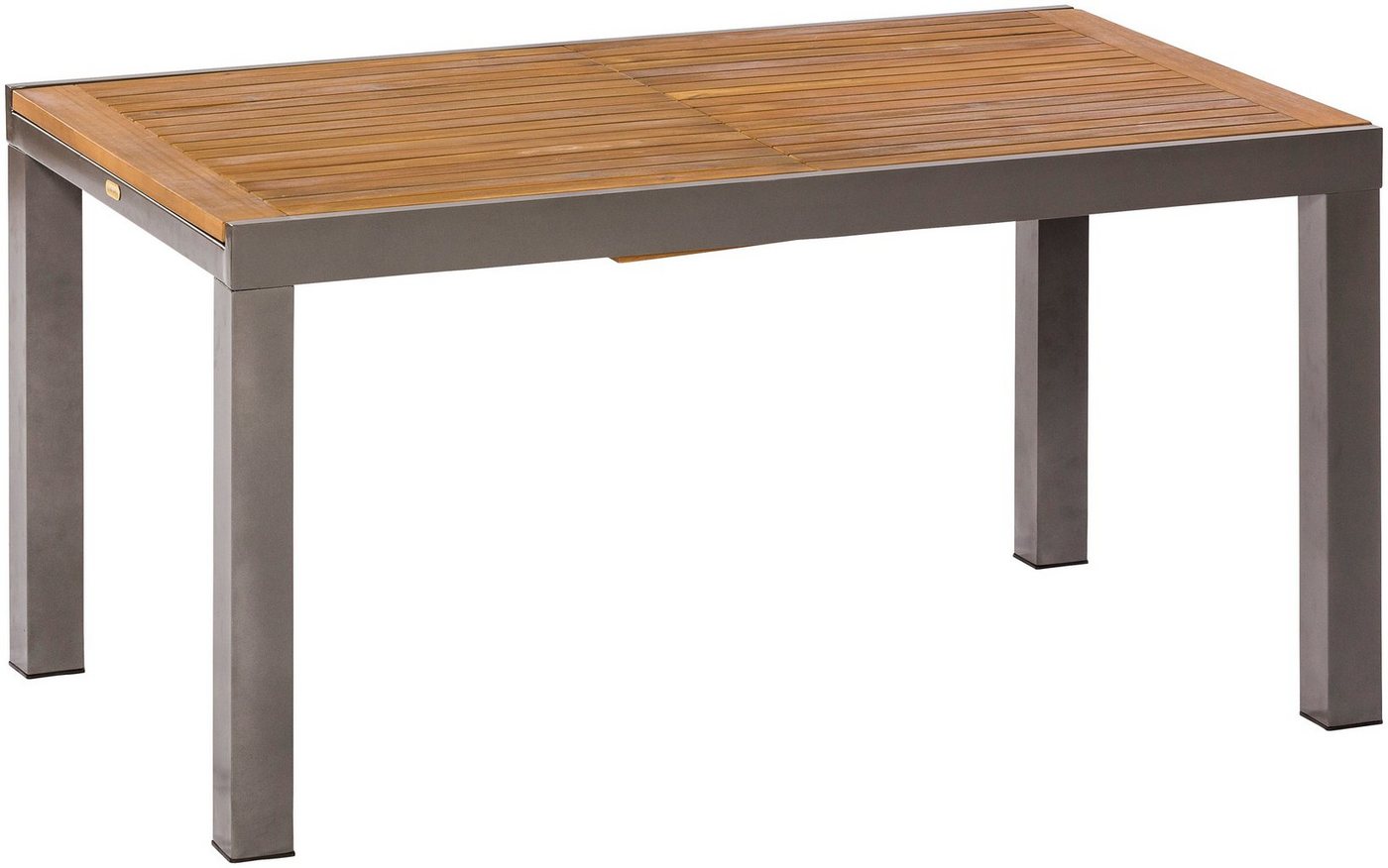 Merxx Gartentisch Santorin Rechteckig ausziehbar Braun 200 cm x 90 cm Bild 4