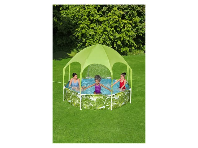 Bestway Steel Pro Frame Pool Splash-in-Shade Ø 244 cm x 51 cm