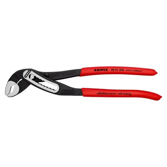 Knipex Wasserpumpenzange Alligator schwarz atramentiert 250 mm