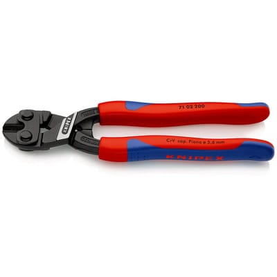 Knipex CoBolt Kompakt-Bolzenschneider schwarz atramentiert 200 mm