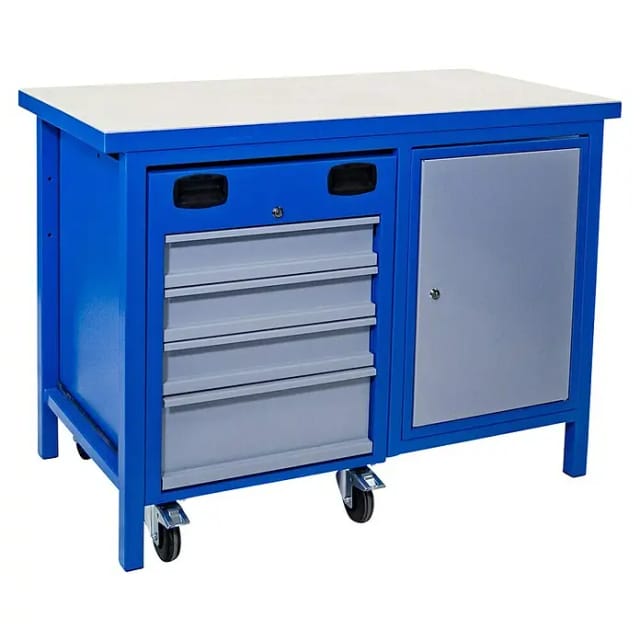 Güde Werkbank 1200 SLT Multi Grau-Blau