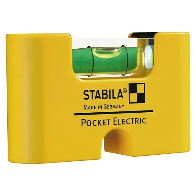 Wasserwaage Pocket Electric mit Gürtel-Clip 7 cm