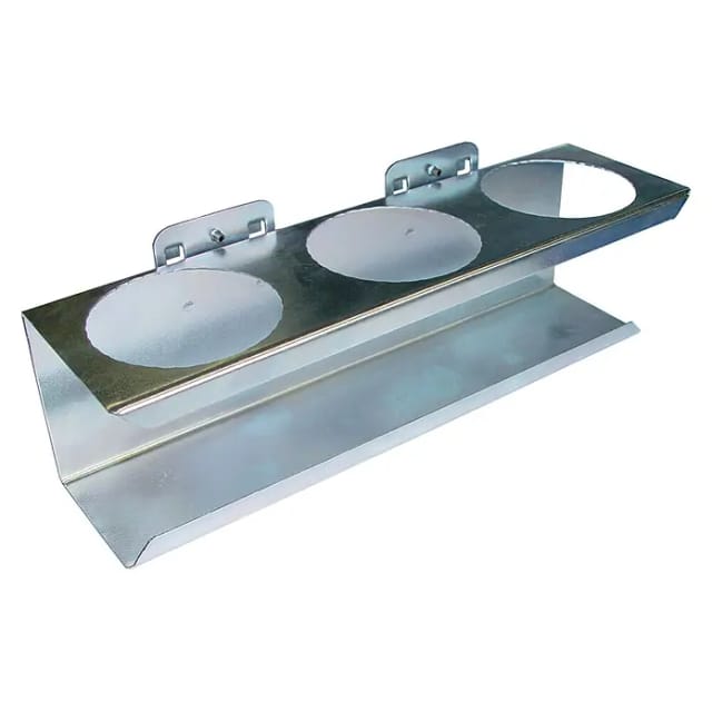 Güde Runddosenhalter 3-fach Silber