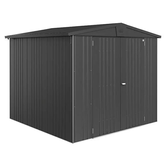 Biohort Metall-Gerätehaus Europa Dunkelgrau-Metallic 5,2 m²