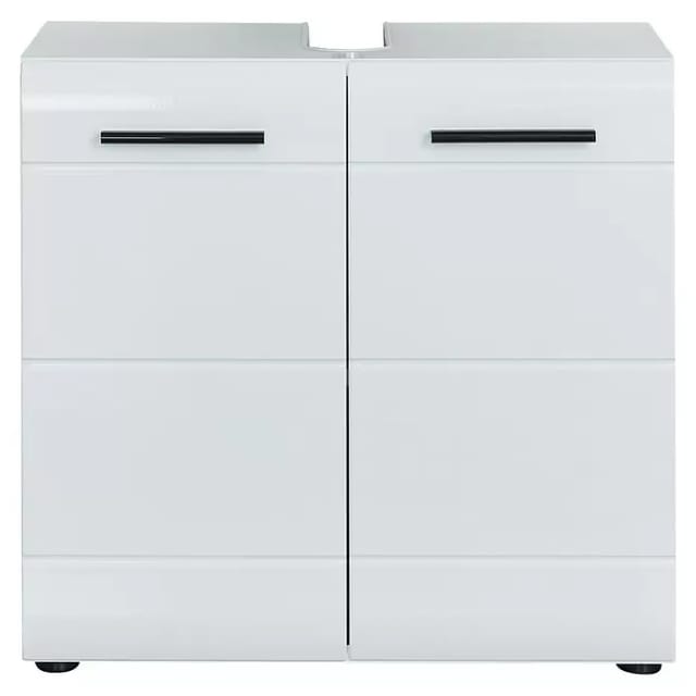 Trendteam Waschbeckenunterschrank Skin Bad Weiß 60 cm