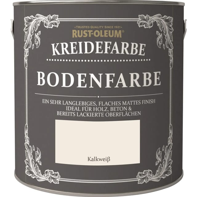 Rust-Oleum Kreide-Bodenfarbe Kalkweiß 2,5,