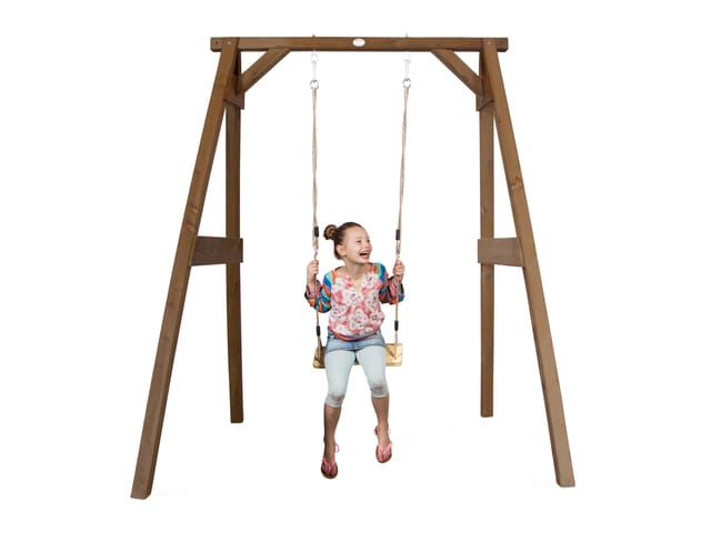 Axi Einzelschaukel Braun 160 x 181 x 207 cm