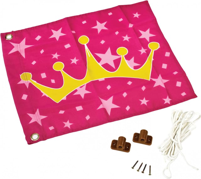 Axi Princess Fahne mit Hisssystem 45 x 1 x 55 cm