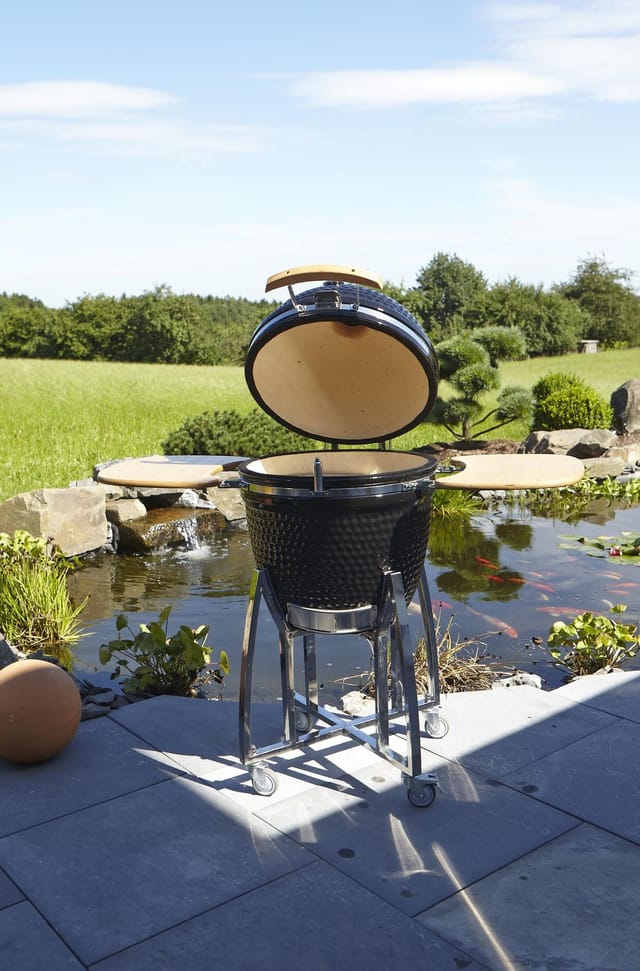 Buschbeck Keramik-Ofen Kamado Schwarz