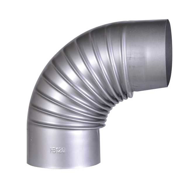 Firefix Rauchrohrbogen 90° Ø 120 mm Alu
