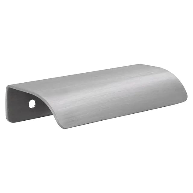 Siro Möbelgriff Edelstahl Feingeschliffen Lochabstand 64 mm