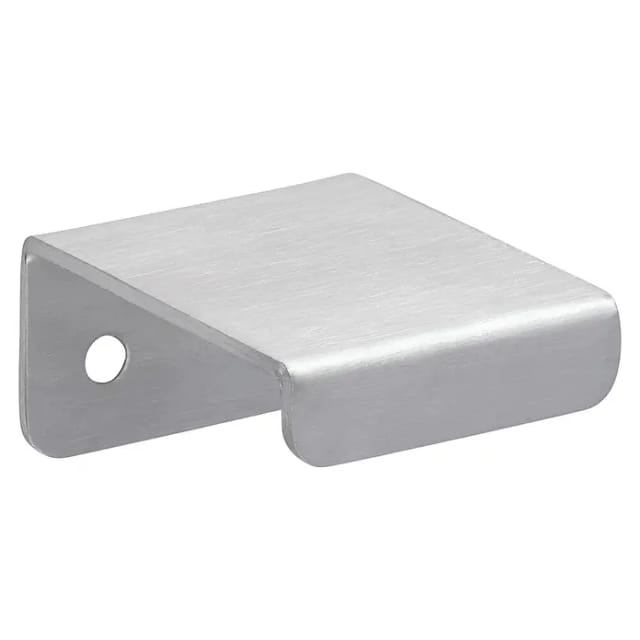 Siro Möbelgriff Edelstahl Feingeschliffen Lochabstand 16 mm