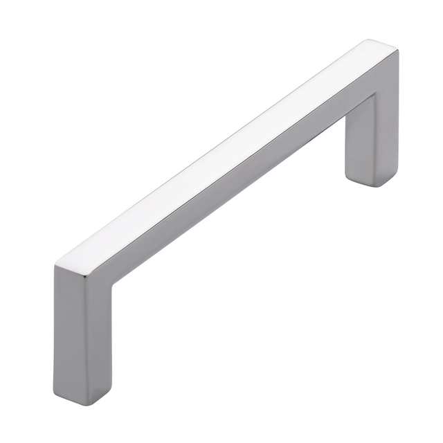 Siro Möbelgriff Metall Glänzend Verchromt Lochabstand 96 mm