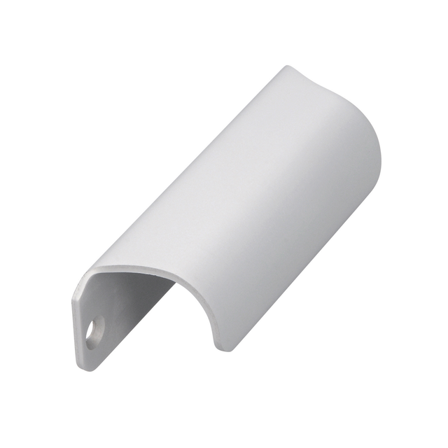 Siro Möbelgriff Aluminium Naturfarben Matt Lochabstand 80 mm