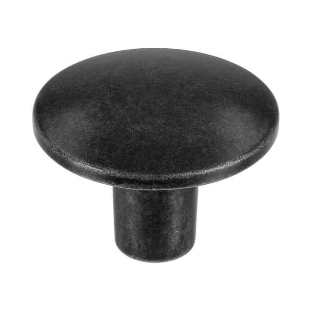 Siro Möbelknopf Metall Vintage Eisenfarben matt Ø 30 mm