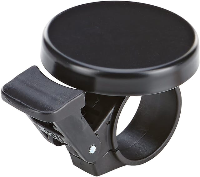 Prophete Fahrradglocke Minimalistisches Design Schwarz Matt