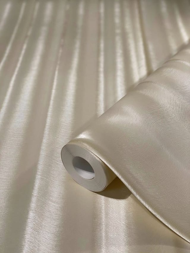 Glööckler Vliestapete Imperial Welle Champagnermetallic