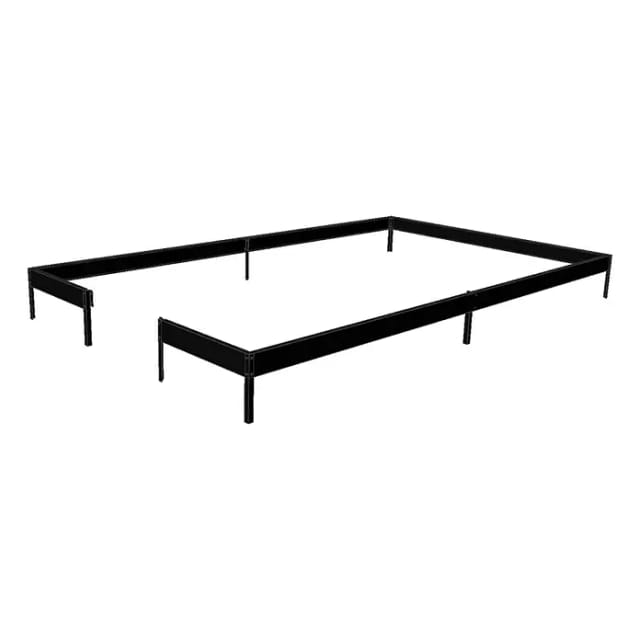 Fundament für Juliana Gewächshaus Compact 6,6 m² Schwarz
