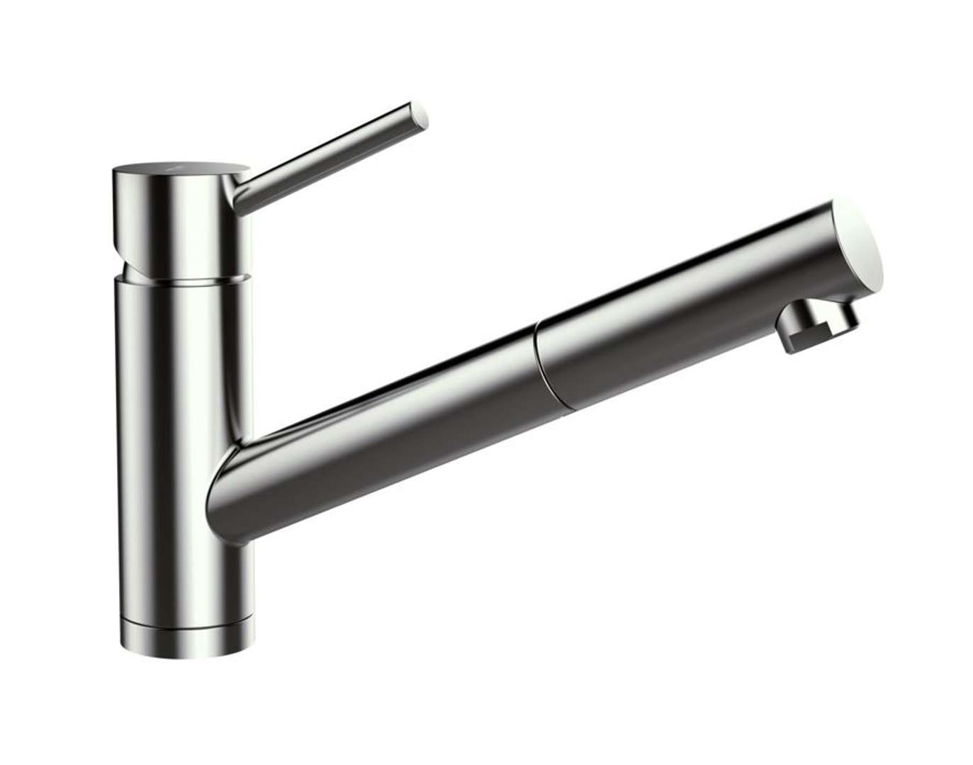 Schock Altos - Spültischarmatur Mit Ausziehbarem Auslauf, Edelstahl 530120edm