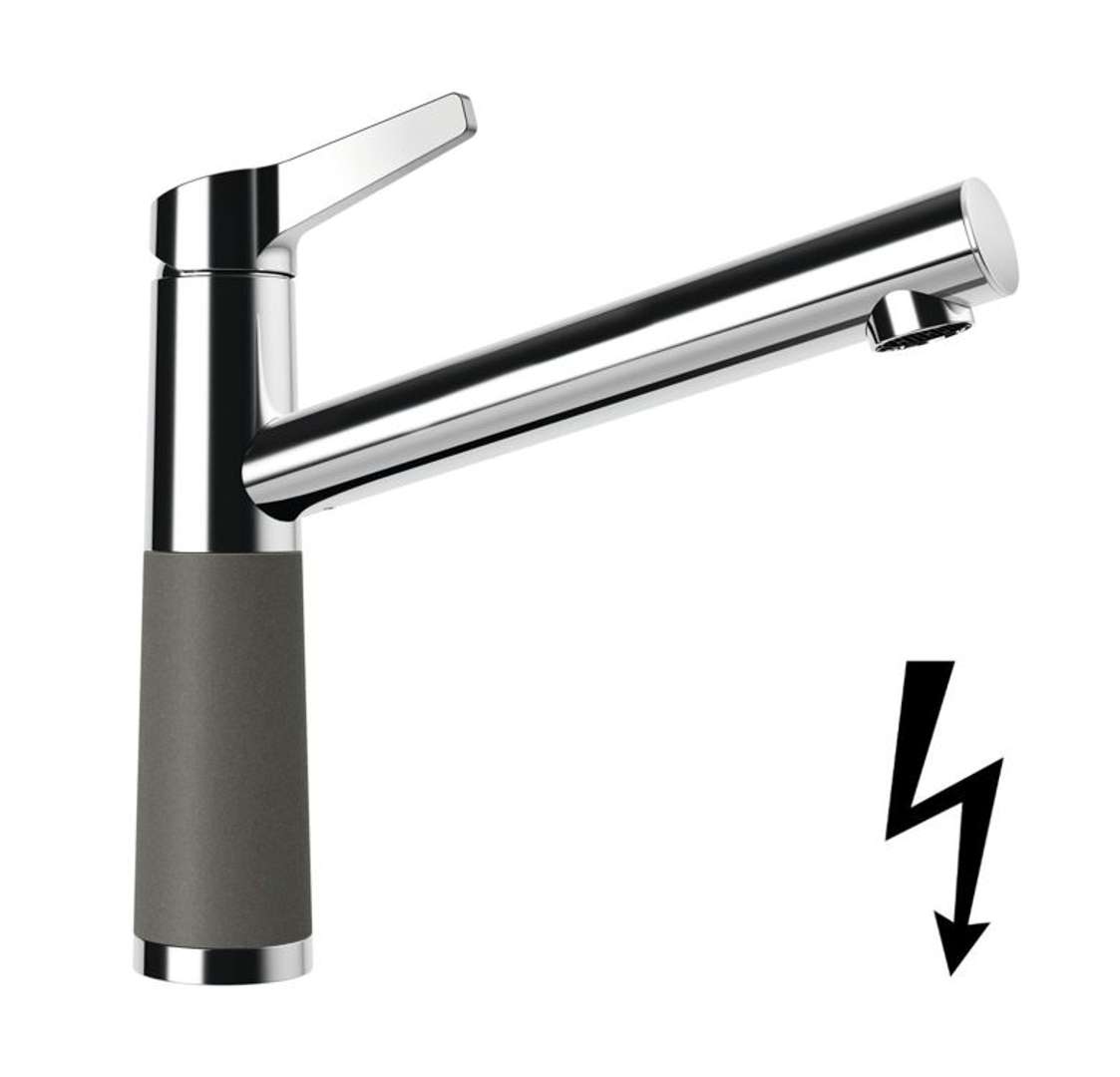 Schock Sc-510 - Spültischarmatur, Asphalt/chrom 554003gas