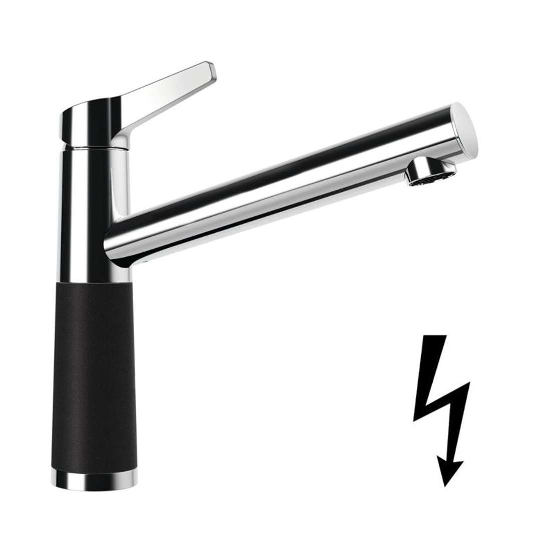 Schock Sc-510 - Spültischarmatur, Onyx/chrom 554003gon