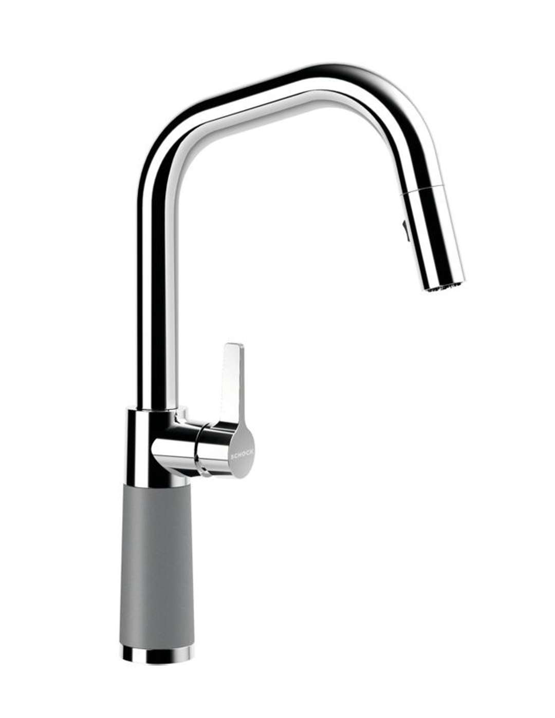 Schock Sc-530 - Spültischmischer Mit Herausziehbarer Brause, Croma/chrom 556120gcr