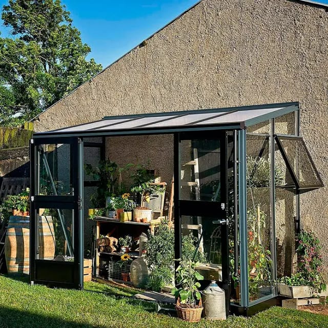 Juliana Gewächshaus Veranda 4 Anthrazit