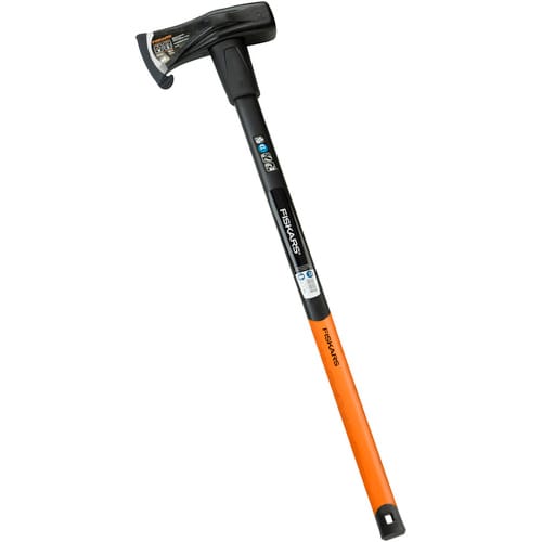 Fiskars 2in1 Spalthammer X46 Schwarz-Orange