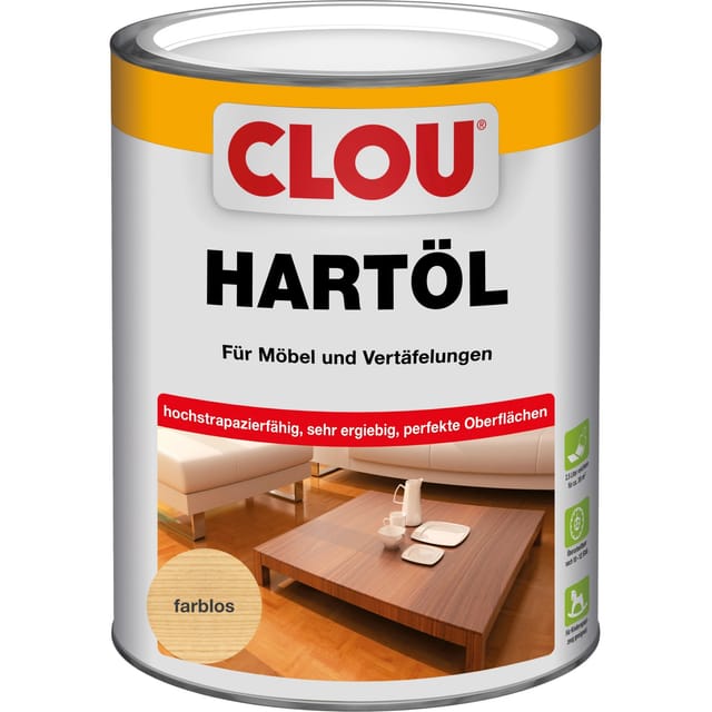 Clou Hartöl Transparent 2,5,