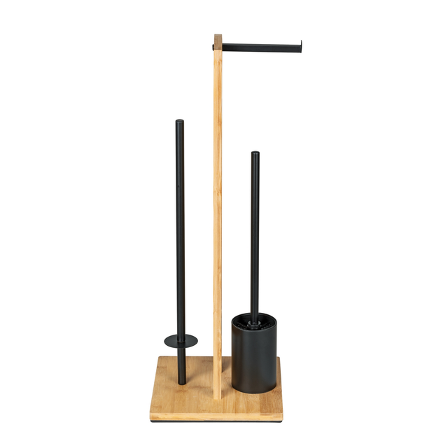 WENKO Stand WC-Garnitur Rivalta Allegre Rattan und Bambus