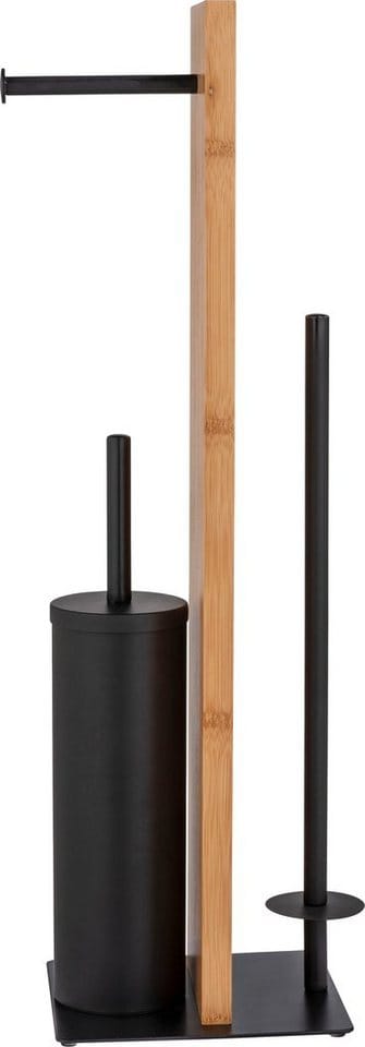 WENKO Stand WC-Garnitur Lesina Bambus